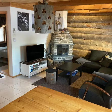Cozy Log In Levi - Sauna & Front Slopes View *