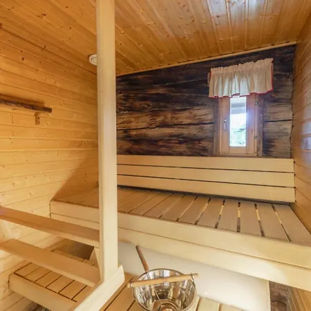 Cozy Log In Levi - Sauna & Front Slopes View Holiday home *