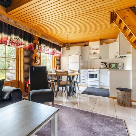 Cozy Log In Levi - Sauna & Front Slopes View *