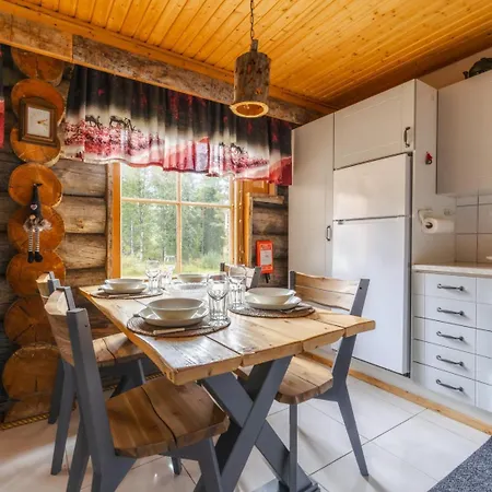 Hébergement de vacances Cozy Log In Levi - Sauna & Front Slopes View