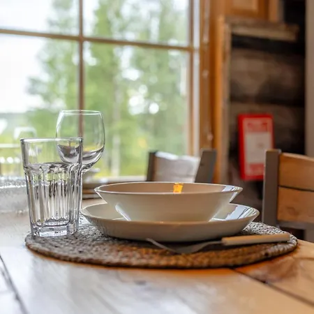 Casa vacanze Cozy Log In Levi - Sauna & Front Slopes View