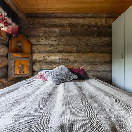 Cozy Log In Levi - Sauna & Front Slopes View